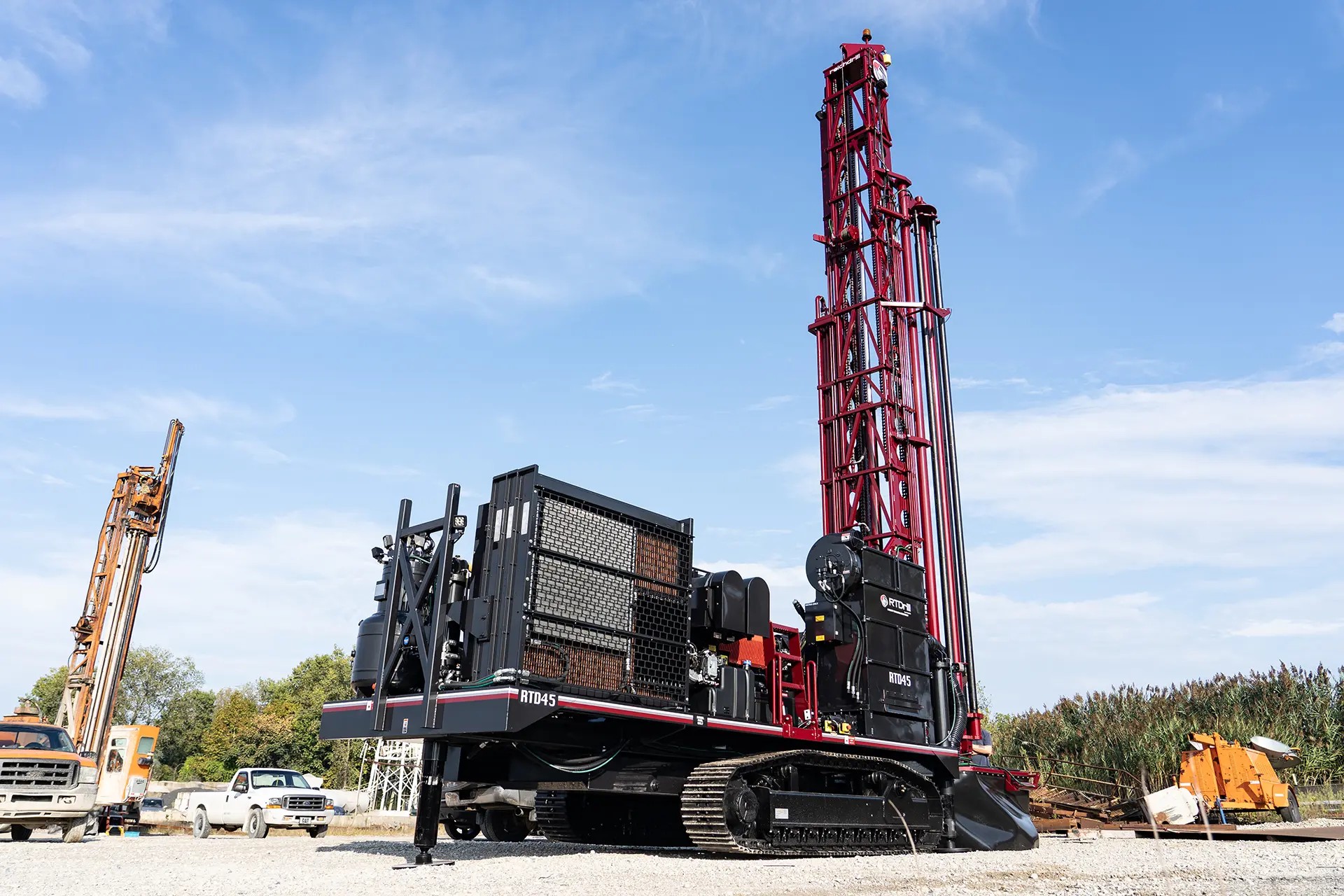 RTD45 - DTH drill rig for quarries