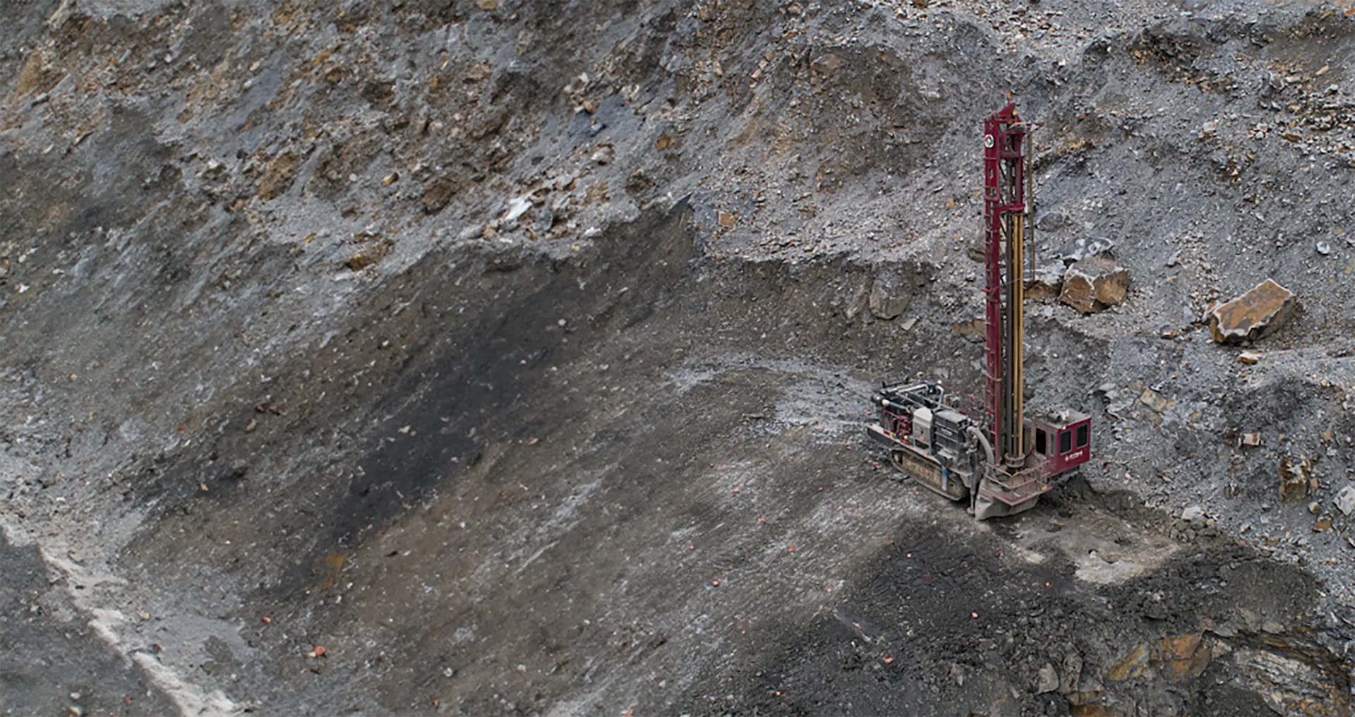 RTD55C - DTH/rotary platform drill rig